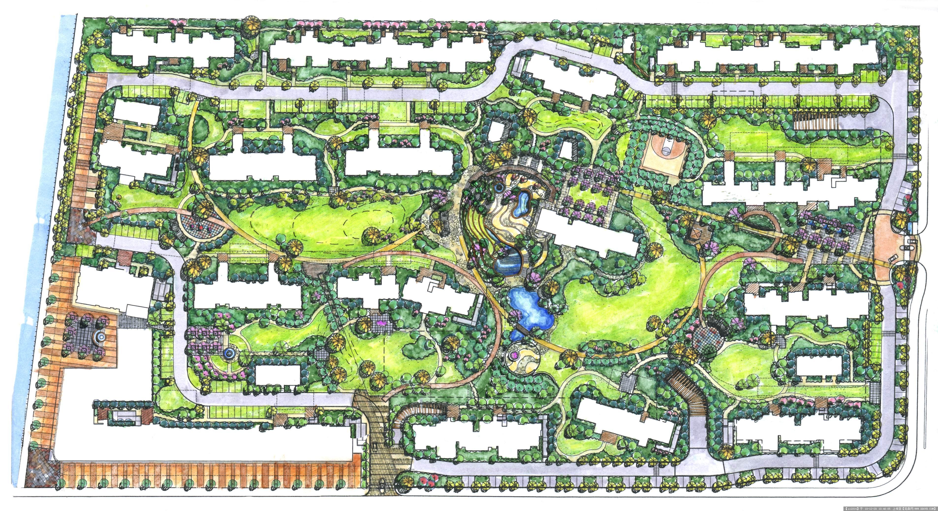 苏州五德园建筑和园林深化及表现设计苏式园林_苏州理池景观规划设计