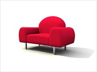 现代家具3DMAX模型之沙发028