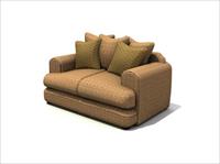 现代家具3DMAX模型之沙发030