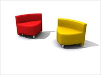 现代家具3DMAX模型之沙发090