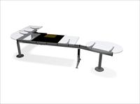 现代家具3DMAX模型之办公桌_办公单元038