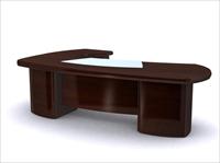 现代办公设施3DMAX模型之办公桌033