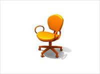 现代办公设施3DMAX模型之办公椅042