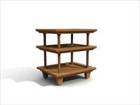 现代欧式家具3DMAX模型之桌子008