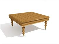 现代欧式家具3DMAX模型之桌子030