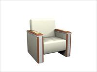 品牌家具3DMAX模型_现代办公家具-沙发-003