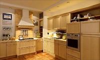古典风格厨房室内效果图3DMAX模型带材质贴图