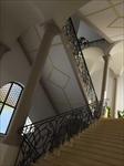 别墅楼梯转角室内效果图3DMAX场景模型全部材质贴图