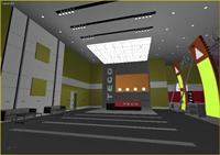 会展商业空间室内装饰3DMAX模型文件
