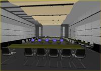商务会议中心室内装饰设计3DMAX模型源文件