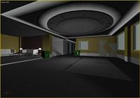 商务酒店入口大堂室内装饰设计方案3DMAX模型