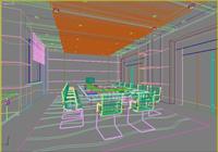 办公空间会议室3DMAX模型库