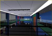 政府办公空间室内设计方案3DMAX模型