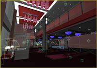 星级酒店大堂室内3DMAX模型