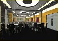 高级餐厅室内装饰3DMAX模型文件