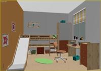 儿童房-12_3DMAX模型场景文件带完整的材质贴图