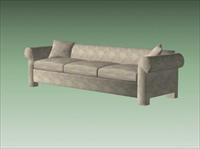 当代 、现代家具沙发3D模型B-032