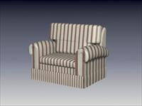 当代 、现代家具沙发3D模型B-029