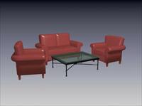 当代 、现代家具沙发3D模型B-035