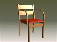 当代 、现代家具椅子3D模型A-027