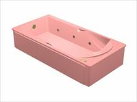 洁具典范之浴盆3D模型C-006