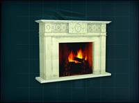 装饰构件之壁炉3D模型壁炉011