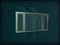 门窗构件之窗户3D模型窗户003
