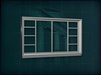 门窗构件之窗户3D模型窗户033
