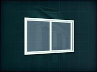 门窗构件之窗户3D模型窗户036