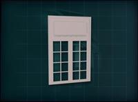 门窗构件之窗户3D模型窗户037