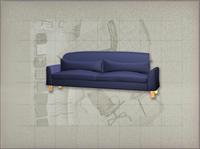 现代主义风格之沙发3D模型沙发032