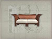 现代主义风格之沙发3D模型沙发018