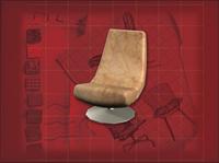 现代主义风格之椅子3D模型椅子076