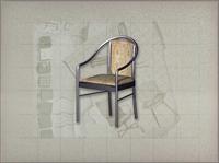 酒店风格家具椅子B0263D模型