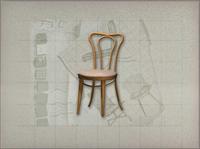 酒店风格家具椅子B0353D模型