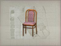 酒店风格家具椅子B0303D模型