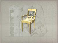 酒店风格家具椅子B0493D模型