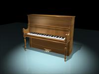 钢琴0023D模型