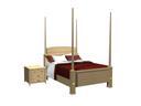 室内家具床-093D模型