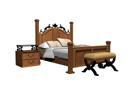 室内家具床-213D模型