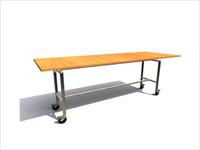 办公家具之餐桌椅0013D模型