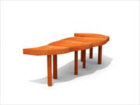 公装家具之公共座椅0563D模型