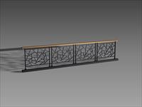 室内装饰之栏杆0383D模型