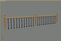 室内装饰之栏杆0593D模型