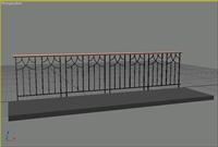 室内装饰之栏杆0693D模型