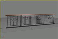 室内装饰之栏杆0703D模型