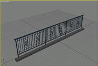室内装饰之栏杆0763D模型
