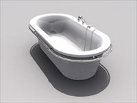 室内家具之洗浴用具0043D模型