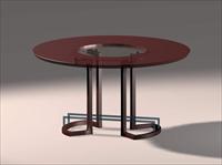 室内装饰家具桌213D模型