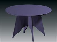 室内装饰家具桌173D模型